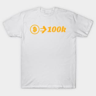 Bitcoin 100 000 T-Shirt